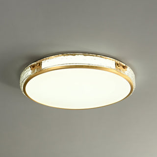 Evvine Lampe Plafonnier en Verre Minimaliste Moderne