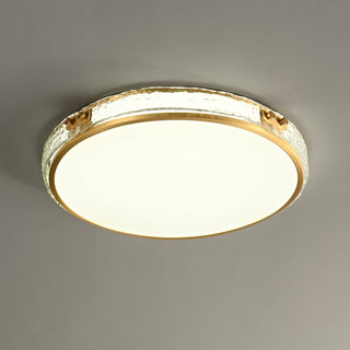 Evvine Lampe Plafonnier en Verre Minimaliste Moderne
