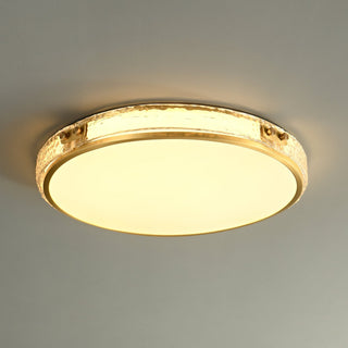 Evvine Lampe Plafonnier en Verre Minimaliste Moderne
