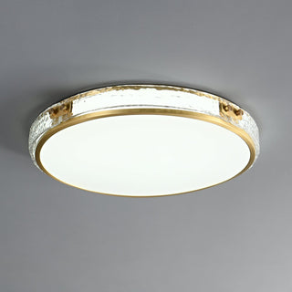 Evvine Lampe Plafonnier en Verre Minimaliste Moderne