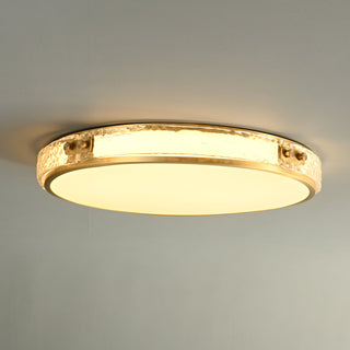 Evvine Lampe Plafonnier en Verre Minimaliste Moderne