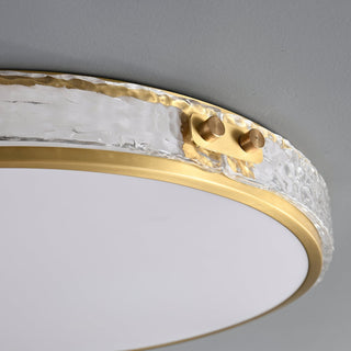 Evvine Lampe Plafonnier en Verre Minimaliste Moderne