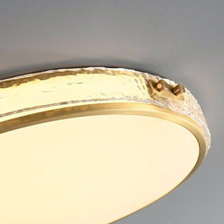 Evvine Lampe Plafonnier en Verre Minimaliste Moderne