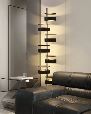 Lynix Lampadaire en Bois