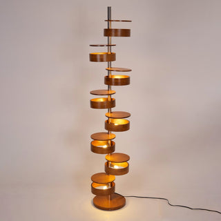 Lynix Lampadaire en Bois