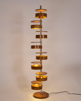 Lynix Lampadaire en Bois