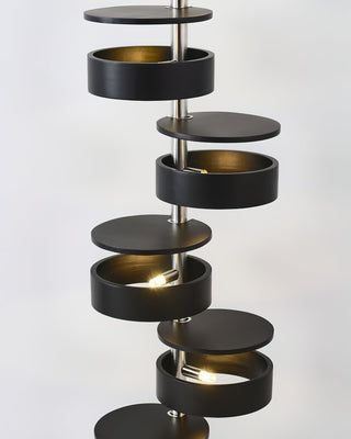 Lynix Lampadaire en Bois