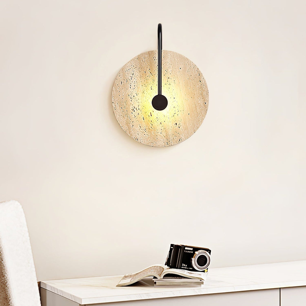 Luminous Horizon Sconce-Neutral Decor