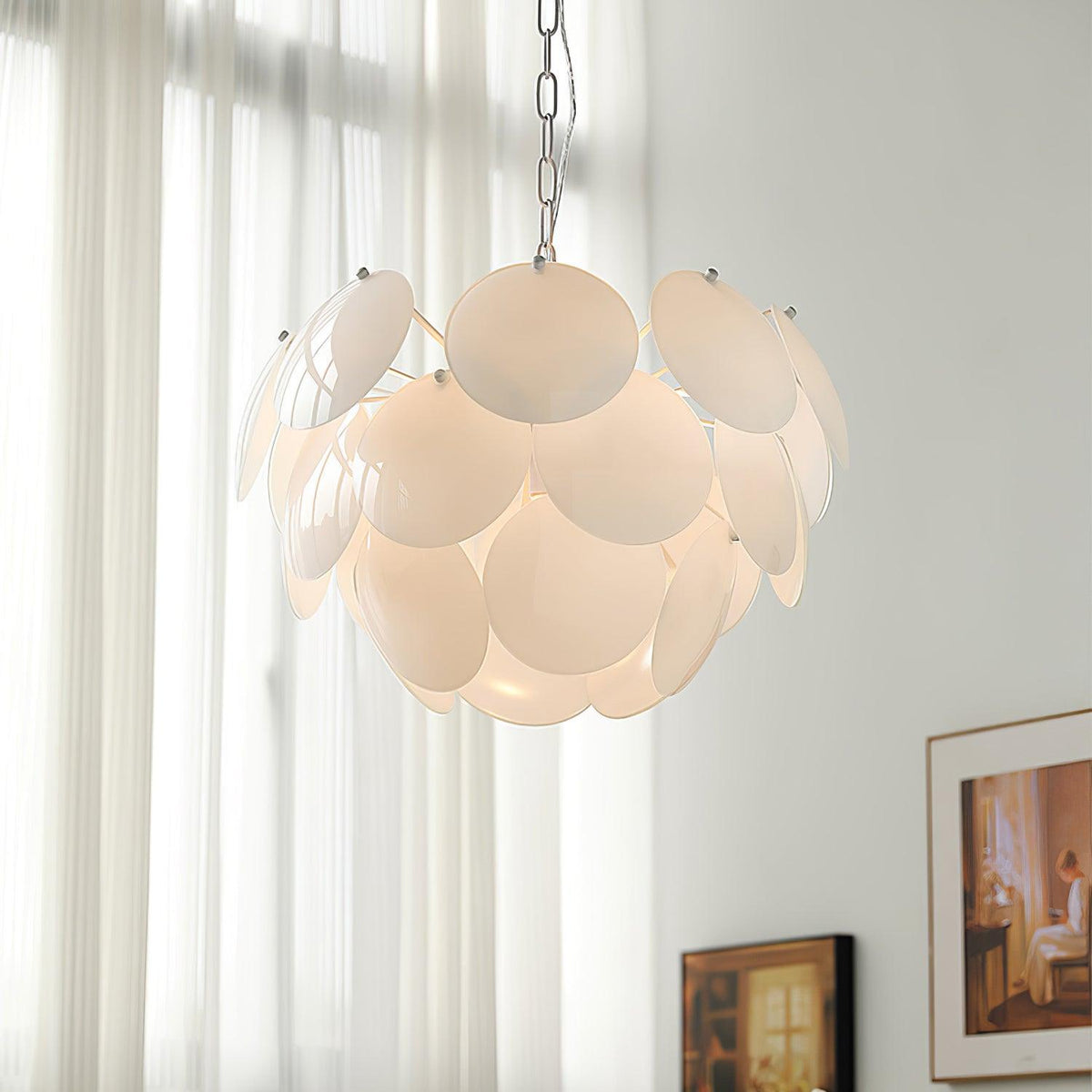 Sophia Minimaliste Verre Lustre