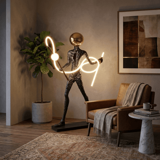 Luminous Voyager Sculpture Lamp-Neutral Decor