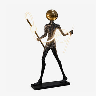 Luminous Voyager Sculpture Lamp-Neutral Decor
