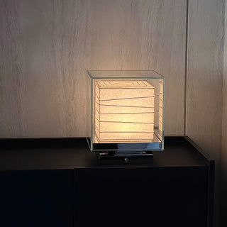 Pryn Lampe de Table Cube