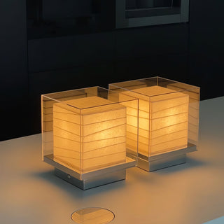Pryn Lampe de Table Cube