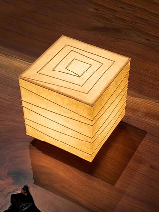 Pryn Lampe de Table Cube