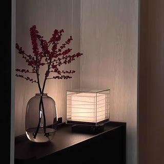 Pryn Lampe de Table Cube
