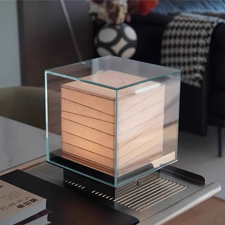 Pryn Lampe de Table Cube