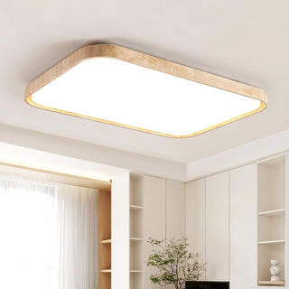 Aisle Lumière de Plafond Carrée en Travertin