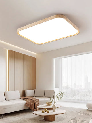 Aisle Lumière de Plafond Carrée en Travertin