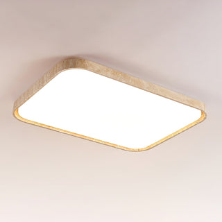 Aisle Lumière de Plafond Carrée en Travertin
