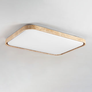 Aisle Lumière de Plafond Carrée en Travertin