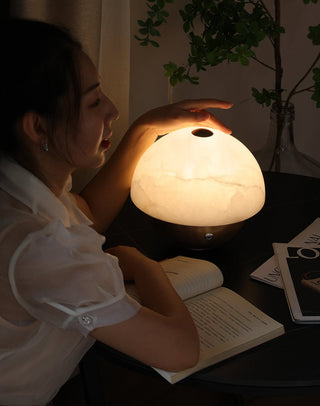 Crol Mini Lampe de Table en Albâtre