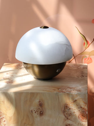 Crol Mini Lampe de Table en Albâtre