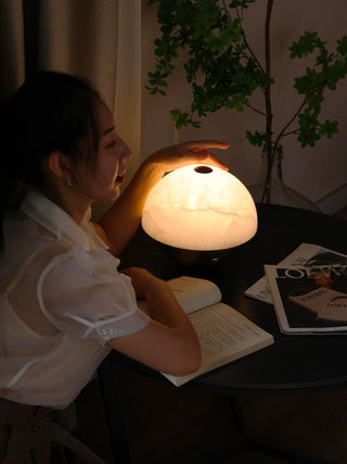 Crol Mini Lampe de Table en Albâtre
