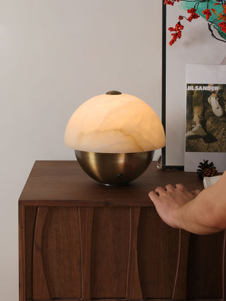 Crol Mini Lampe de Table en Albâtre