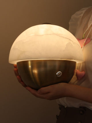 Crol Mini Lampe de Table en Albâtre