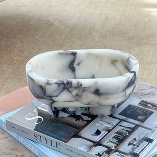 Luna Marble Tray-Neutral Decor
