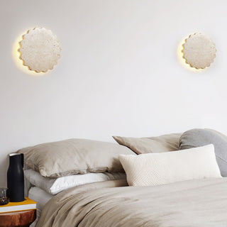Luna Scallop Wall Lamp-Neutral Decor