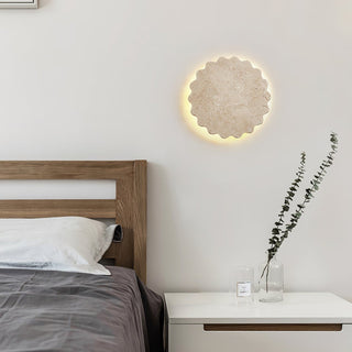 Luna Scallop Wall Lamp-Neutral Decor