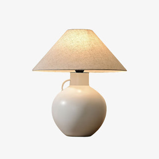Lumina Opal Ceramic Table Lamp-Neutral Decor