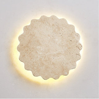 Luna Scallop Wall Lamp-Neutral Decor