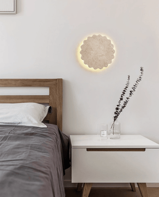 Luna Scallop Wall Lamp-Neutral Decor