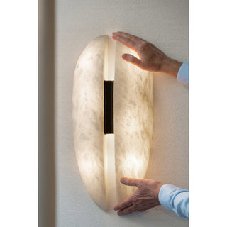 Lysilarae Applique Murale Laiton Albâtre Nordic Premium