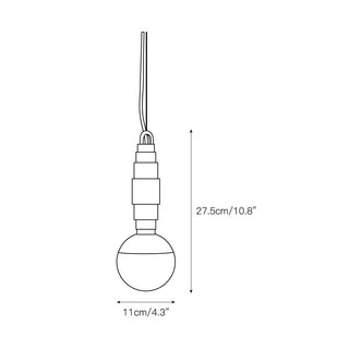 Vevinir Suspension Marbre Albâtre Minimaliste Moderne