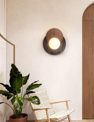 Lunar Embrace Sconce-Neutral Decor