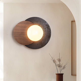 Lunar Embrace Sconce-Neutral Decor