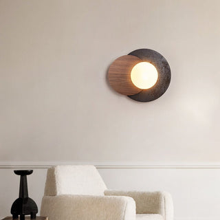 Lunar Embrace Sconce-Neutral Decor