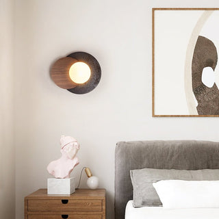 Lunar Embrace Sconce-Neutral Decor