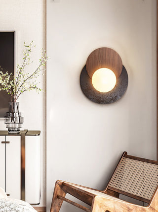Lunar Embrace Sconce-Neutral Decor