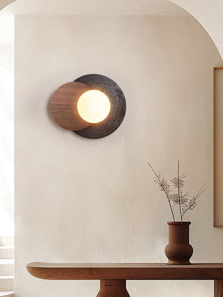 Lunar Embrace Sconce-Neutral Decor