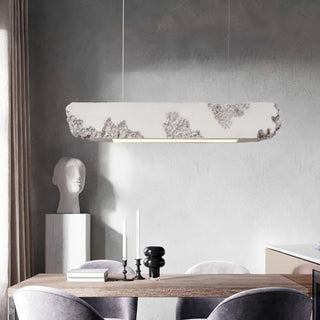 Lunar Gleam Suspension Texturée Minimaliste Céleste-Luire