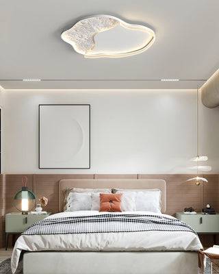 Syvine Plafonnier LED lunaire Nordic Art
