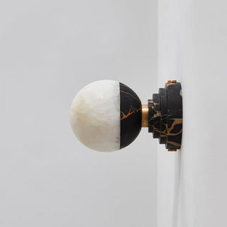 Nythee Applique Murale Laiton Marbre Minimaliste Moderne