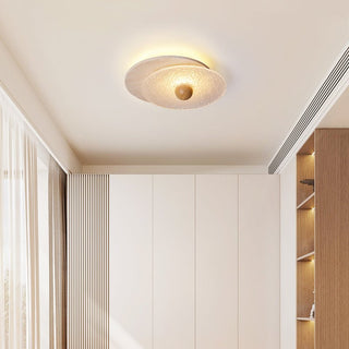 Lunar Ripple Ceiling Light-Neutral Decor
