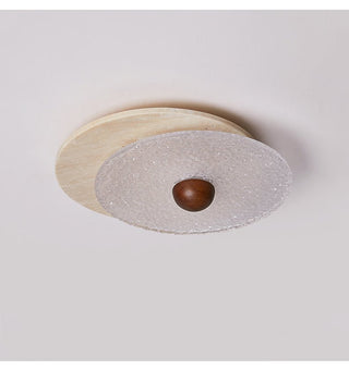 Lunar Ripple Ceiling Light-Neutral Decor