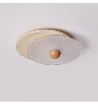 Lunar Ripple Ceiling Light-Neutral Decor