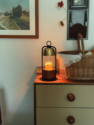 Rosa Lampe de Table Bois de Table